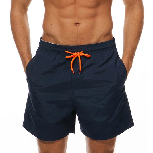 Men’s Swim Shorts – Relaxed Fit – Fast-Drying – Breathable Blend – Mid-Length