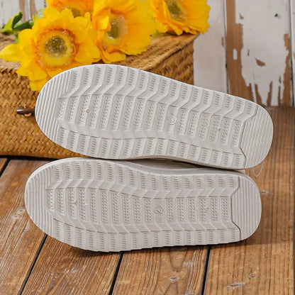 Women's  trendy slip-on snow boots