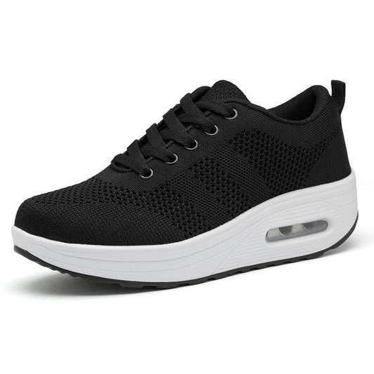 Women’s Orthopedic Sports Trainers – Air Cushion Sole – Lace-Up Fit