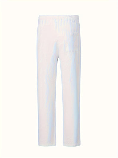 Lightweight drawstring beach pants for men