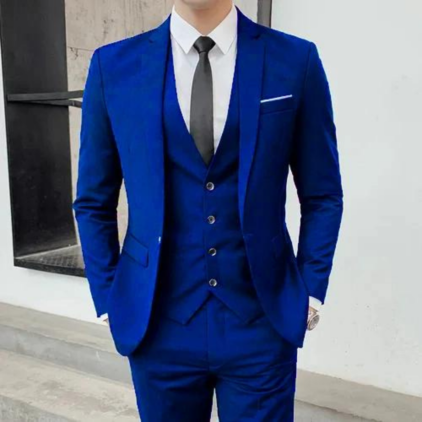 Men's Soft Comfortable Three-Piece Suit