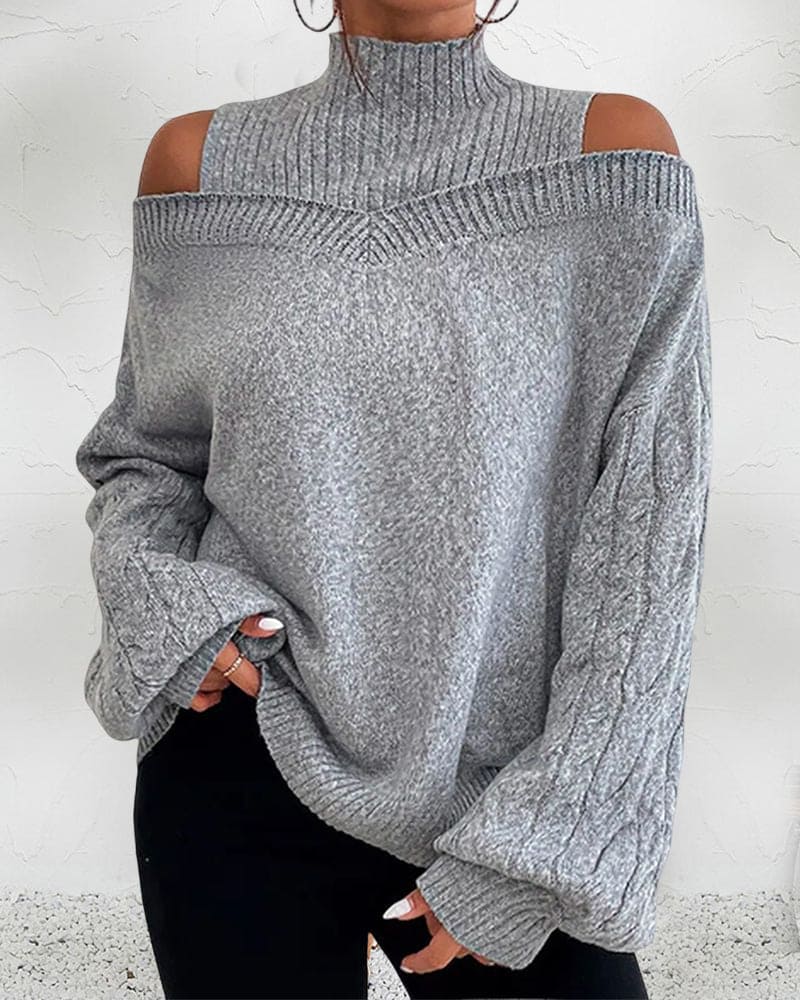 Women's casual loose sweater