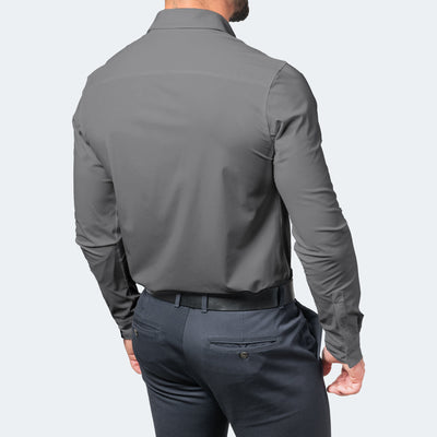 Men's Wrinkle-Free Stretch Shirt - Breathable and Comfortable