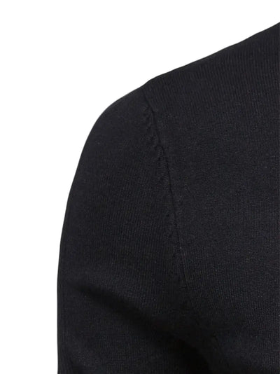 Men’s Turtleneck Sweater - Slim Fit - Soft Knit - Long Sleeve Smart Casual Wear