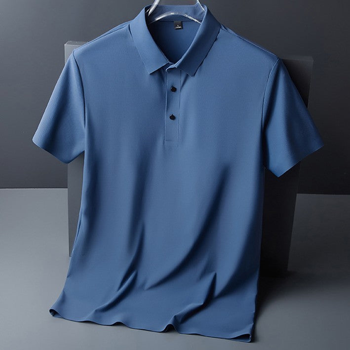 Men’s Polo Shirt – Classic Fit – Breathable Blend – Soft Touch – Button Placket