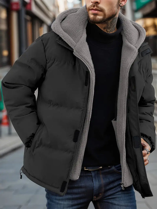 Men's two in one winter jacket