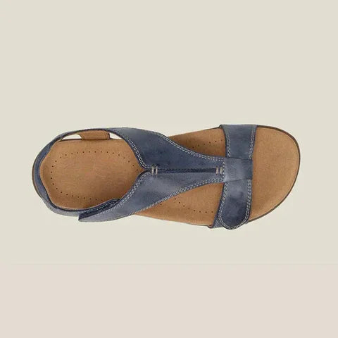 Women’s Ortho Sandals – Cushioned Footbed – Adjustable Straps – Ergonomic Open Toe Design