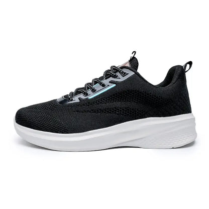 Men’s Athletic Sneakers - Breathable Mesh - Cushioned Insole - Durable Traction Sole