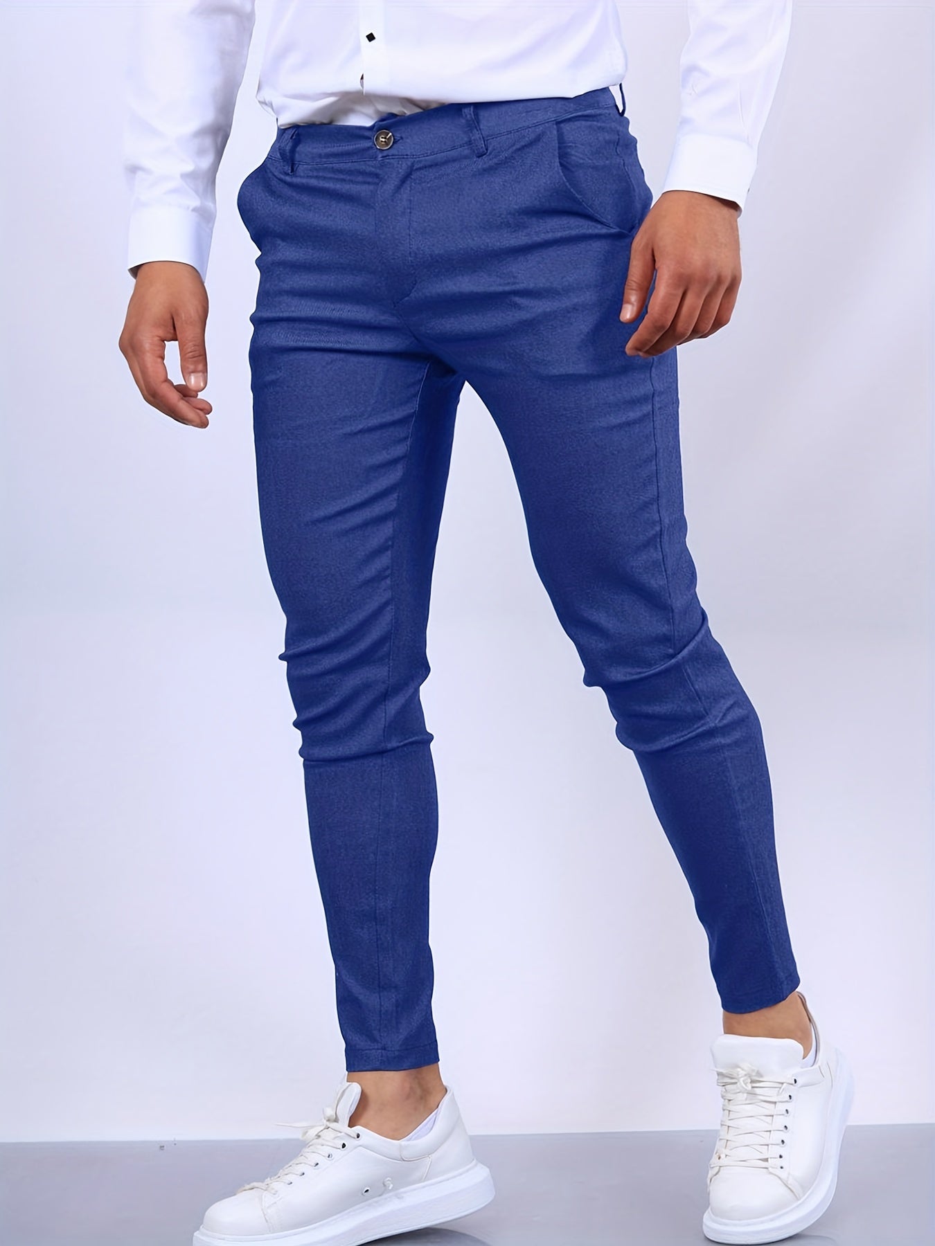 Men's soft slim fit pants for men