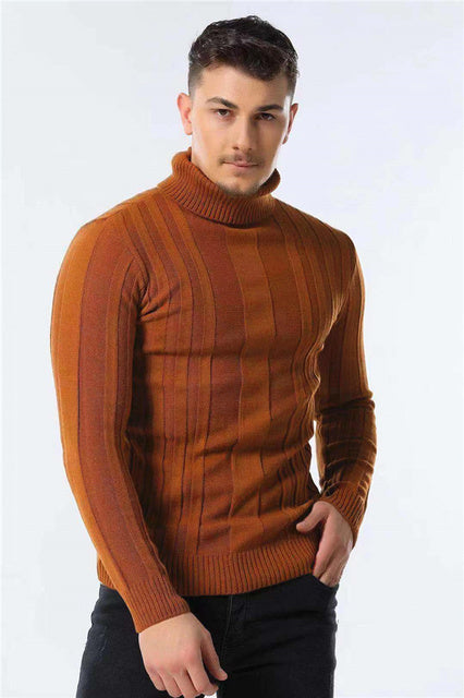 Men's soft slim fit turtleneck