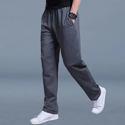 Men’s Jogging Pants – Relaxed Fit – Breathable Blend – Elastic Waist – Side Pockets