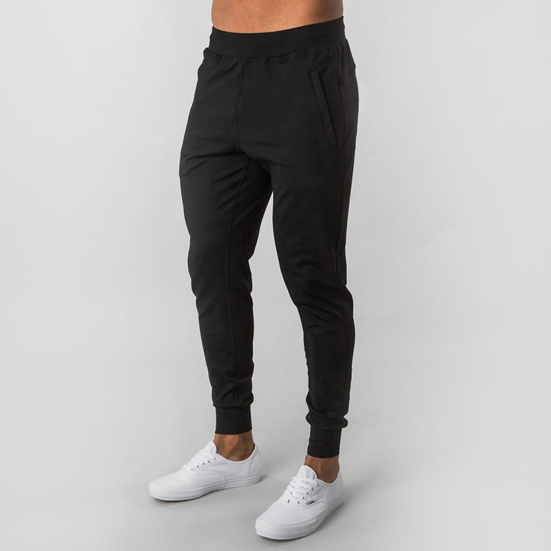 Stylish men’s joggers with elastic waistband