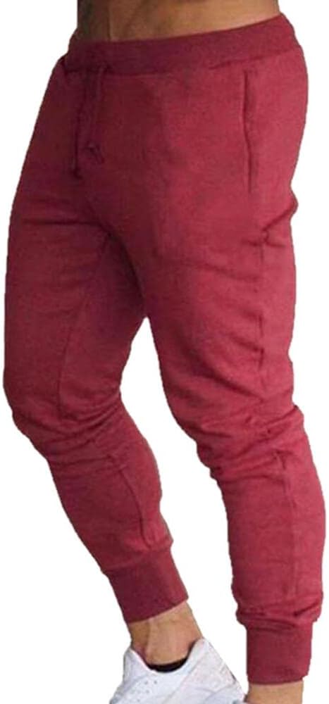 Stylish men’s joggers with elastic waistband