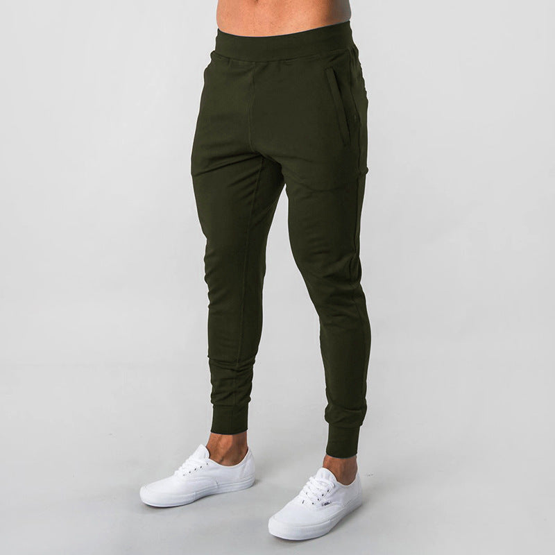 Stylish men’s joggers with elastic waistband