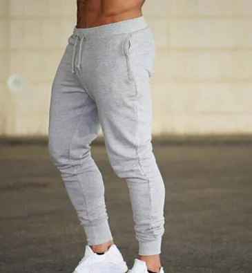 Stylish men’s joggers with elastic waistband