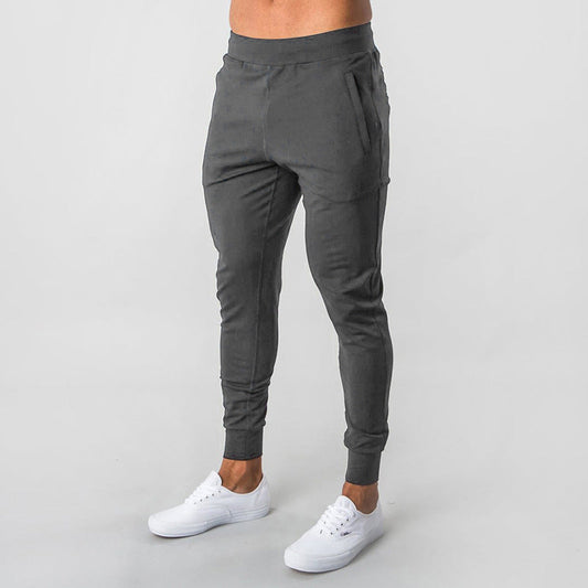 Stylish men’s joggers with elastic waistband