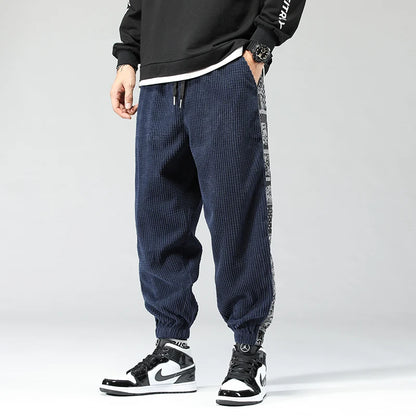 Men's loose corduroy casual pants