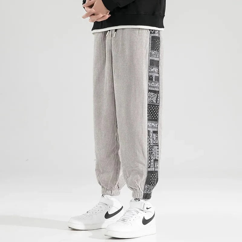 Men's loose corduroy casual pants