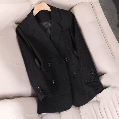 Women’s Blazer – Tailored Fit – Double-Breasted – Notched Lapel