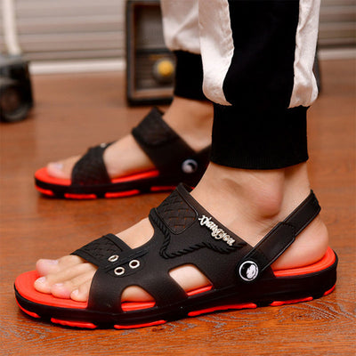 Men’s Sandals – Open Toe – Cushioned Sole – Adjustable Straps – Casual Comfort