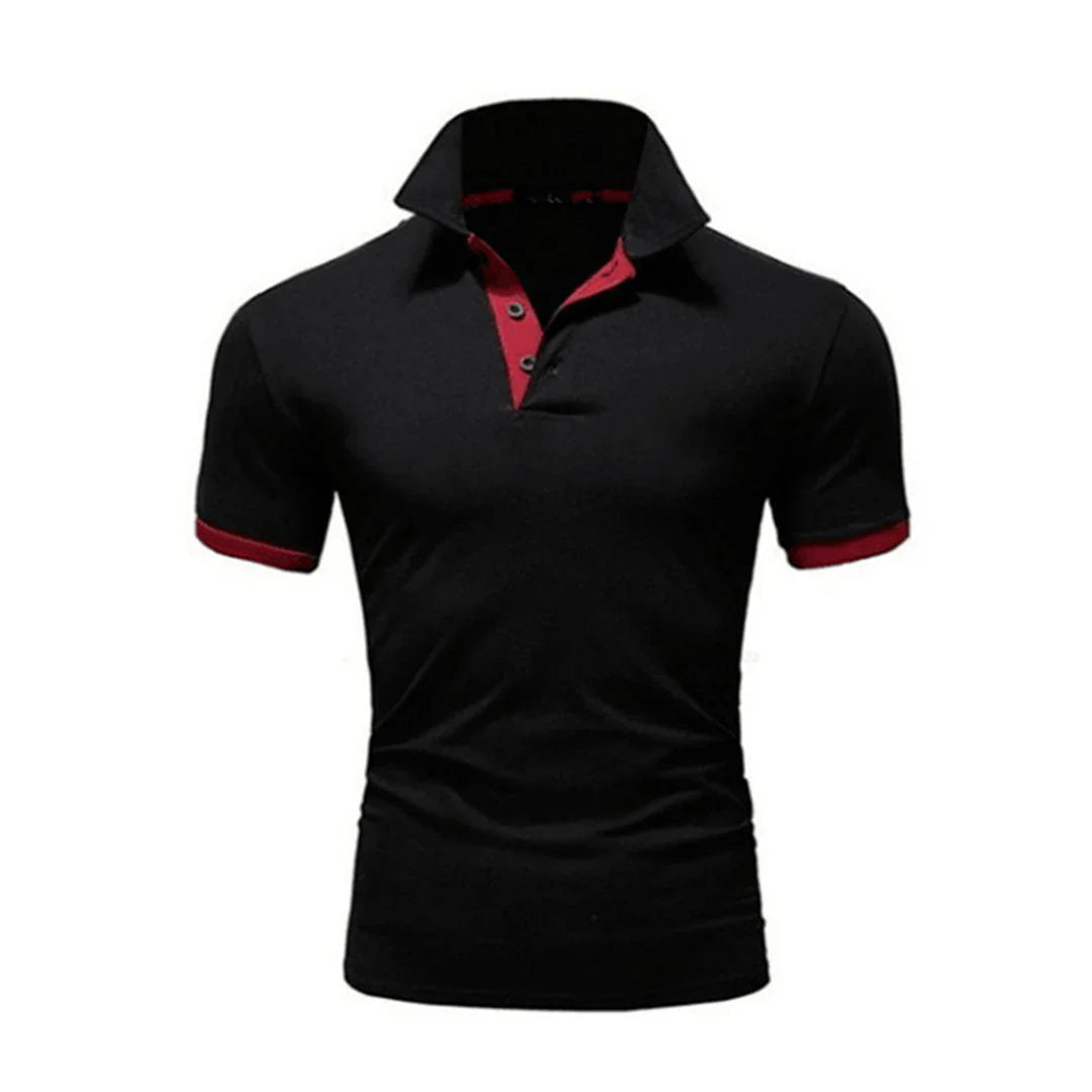 Men’s Polo Shirt – Slim Fit – Natural Fibers – Short Sleeve – Minimalist Design
