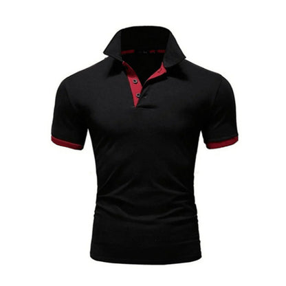 Men’s Polo Shirt – Slim Fit – Natural Fibers – Short Sleeve – Minimalist Design