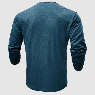 Men's bamboo shirt with long sleeves