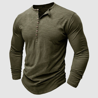 Men's bamboo shirt with long sleeves