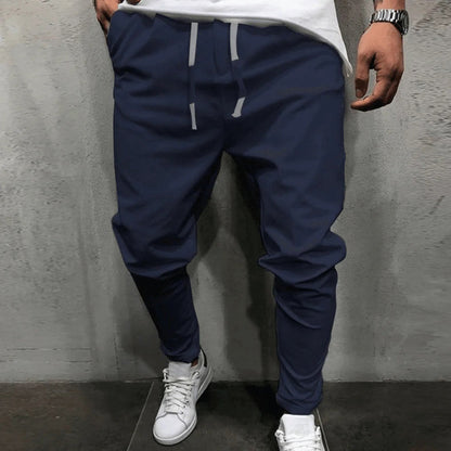 Men's cropped mid-rise pants