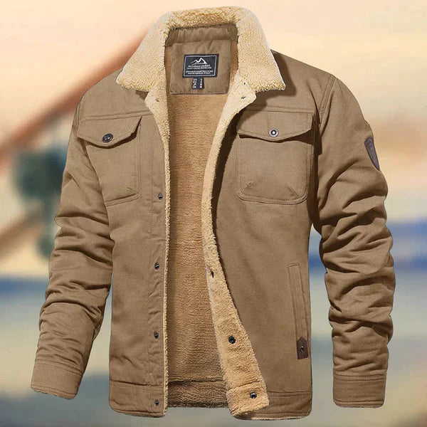 Men's rugged multi-pocket casual jacket