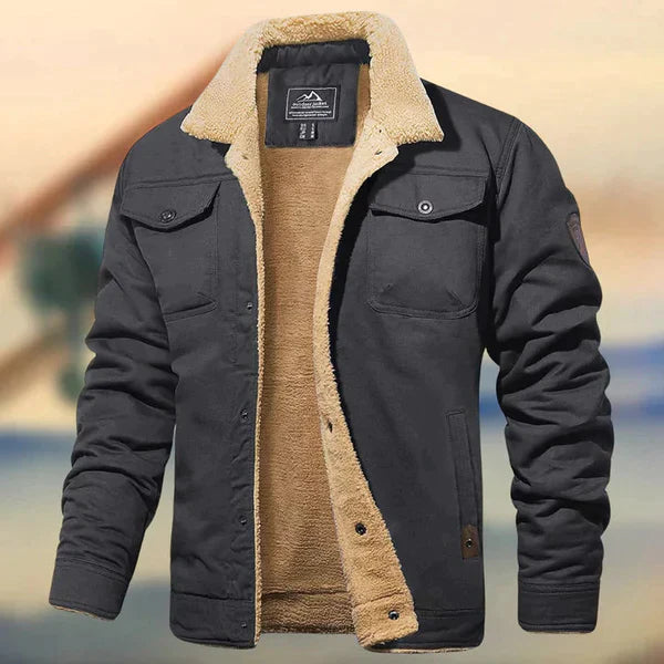 Men's rugged multi-pocket casual jacket