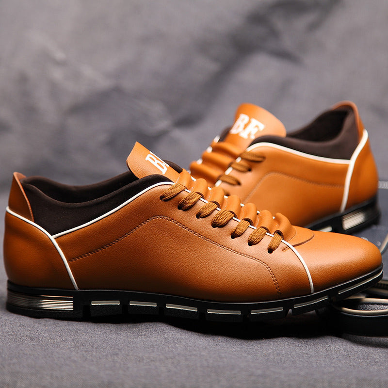 Men’s Casual Sneakers - Lace-Up - Low-Top Design - Comfortable Fit - Durable Sole