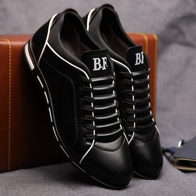 Men’s Casual Sneakers - Lace-Up - Low-Top Design - Comfortable Fit - Durable Sole