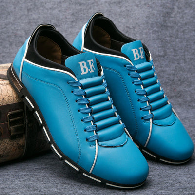 Men’s Casual Sneakers - Lace-Up - Low-Top Design - Comfortable Fit - Durable Sole