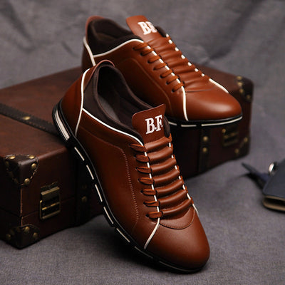 Men’s Casual Sneakers - Lace-Up - Low-Top Design - Comfortable Fit - Durable Sole