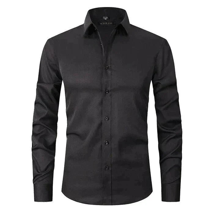 Men's Breathable Stretch Long Sleeve Shirt