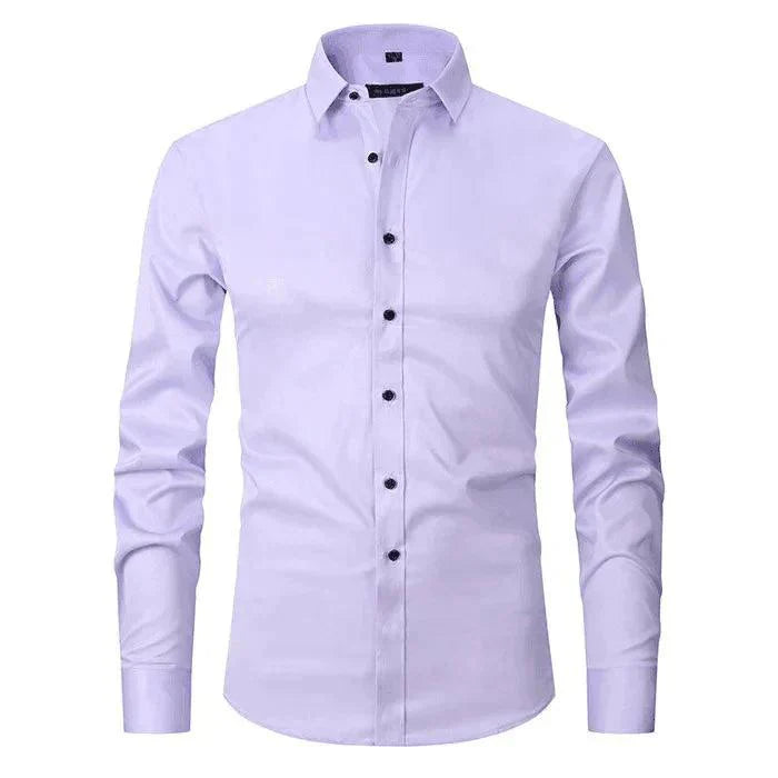 Men's Breathable Stretch Long Sleeve Shirt