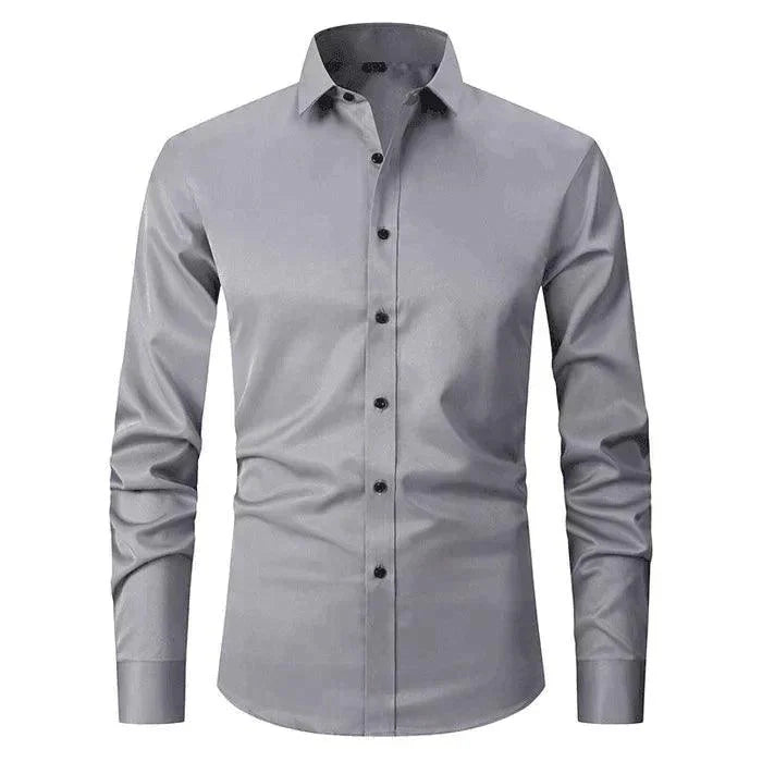 Men's Breathable Stretch Long Sleeve Shirt