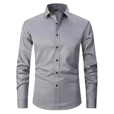 Men's Breathable Stretch Long Sleeve Shirt