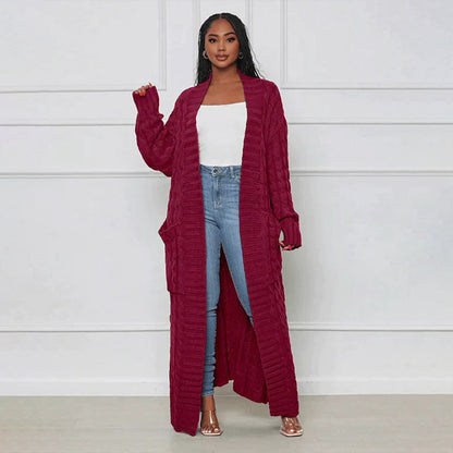 Women's casual long relaxed stylish jacket