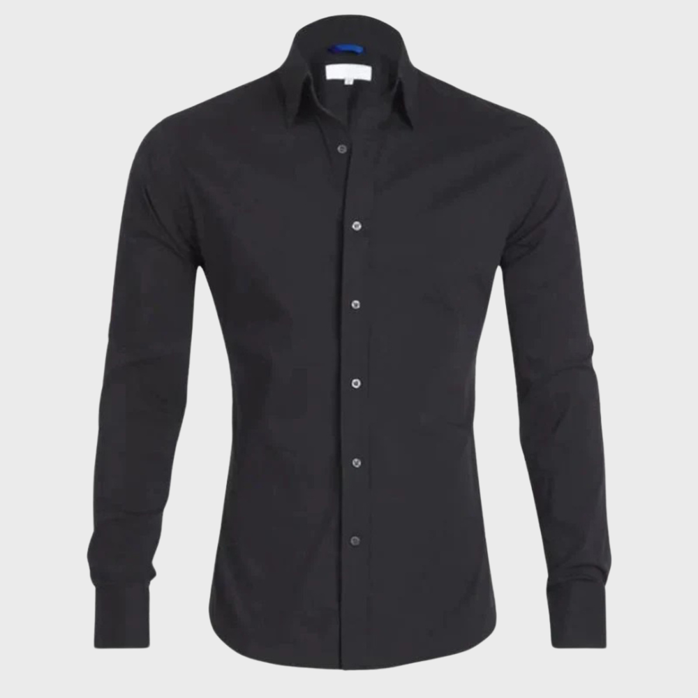 Wrinkle-Free Men's Dress Shirt | Comfortable & Stylish Everyday Wear