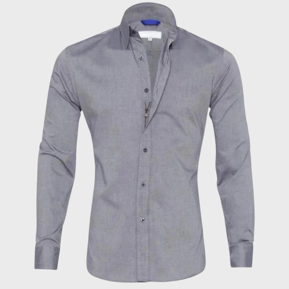 Wrinkle-Free Men's Dress Shirt | Comfortable & Stylish Everyday Wear