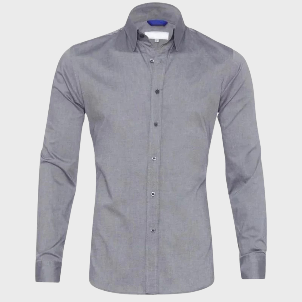 Wrinkle-Free Men's Dress Shirt | Comfortable & Stylish Everyday Wear