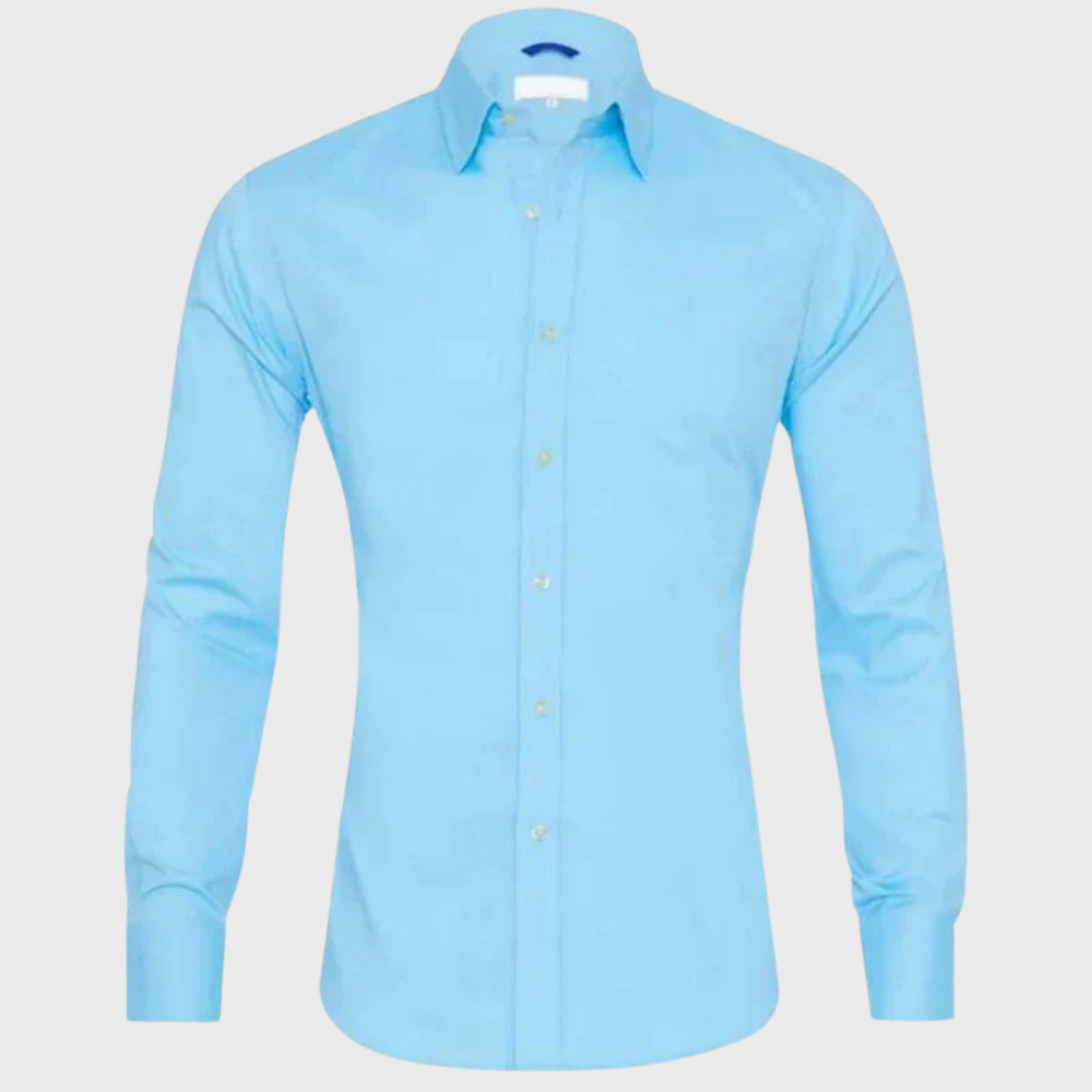 Wrinkle-Free Men's Dress Shirt | Comfortable & Stylish Everyday Wear