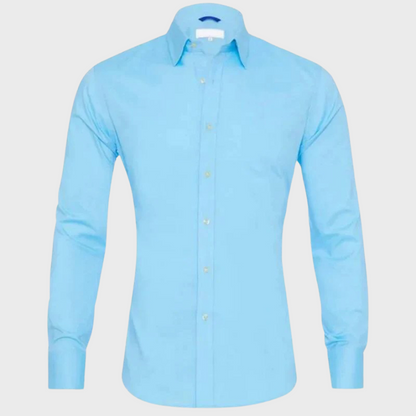 Wrinkle-Free Men's Dress Shirt | Comfortable & Stylish Everyday Wear