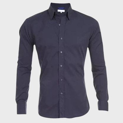 Wrinkle-Free Men's Dress Shirt | Comfortable & Stylish Everyday Wear