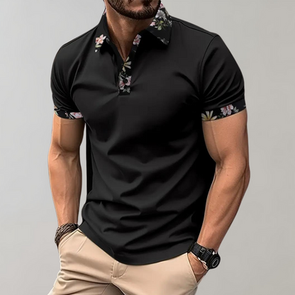 Men’s Polo Shirt - Classic Fit - Soft Breathable Fabric - Short Sleeve Casual Wear