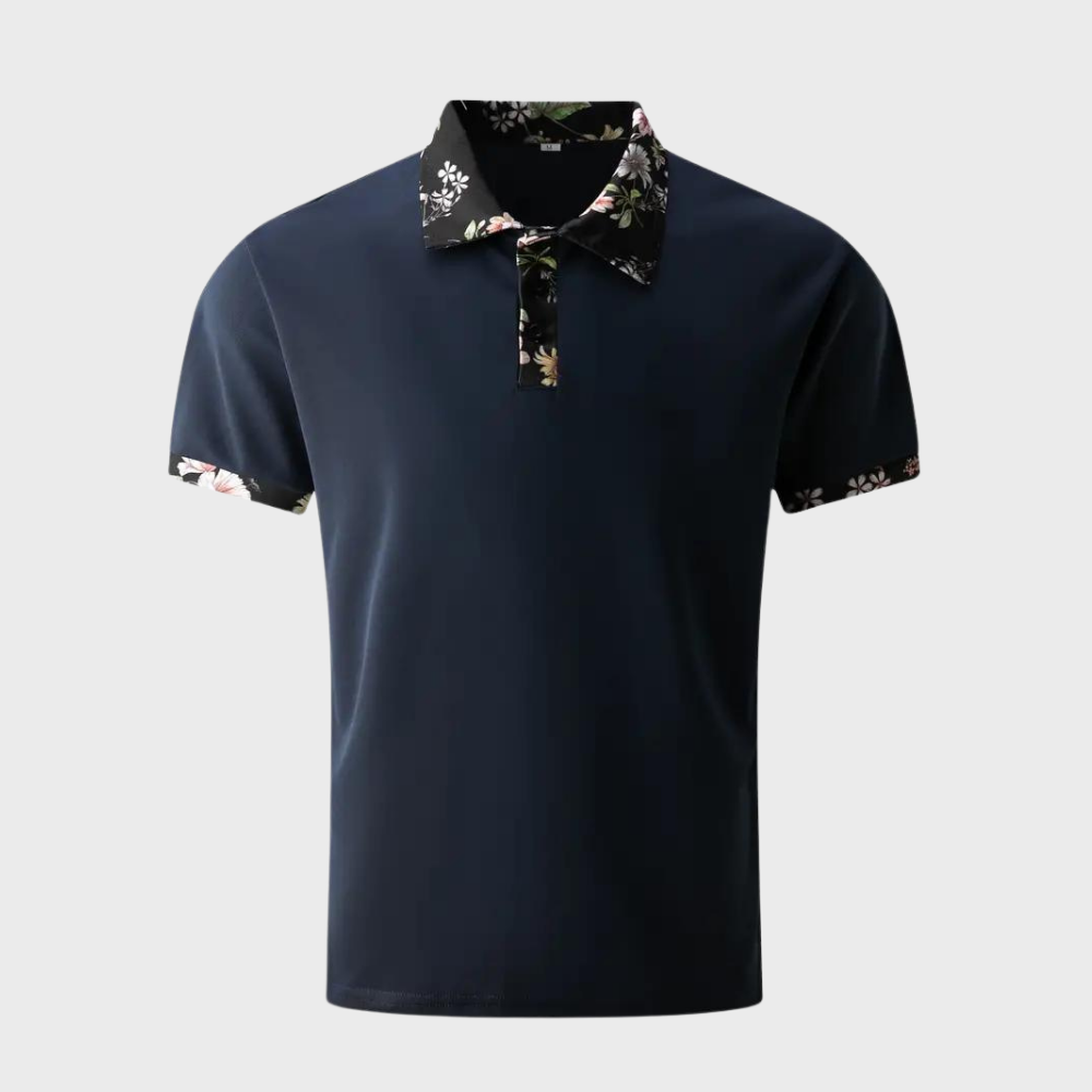 Men’s Polo Shirt - Classic Fit - Soft Breathable Fabric - Short Sleeve Casual Wear