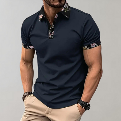 Men’s Polo Shirt - Classic Fit - Soft Breathable Fabric - Short Sleeve Casual Wear