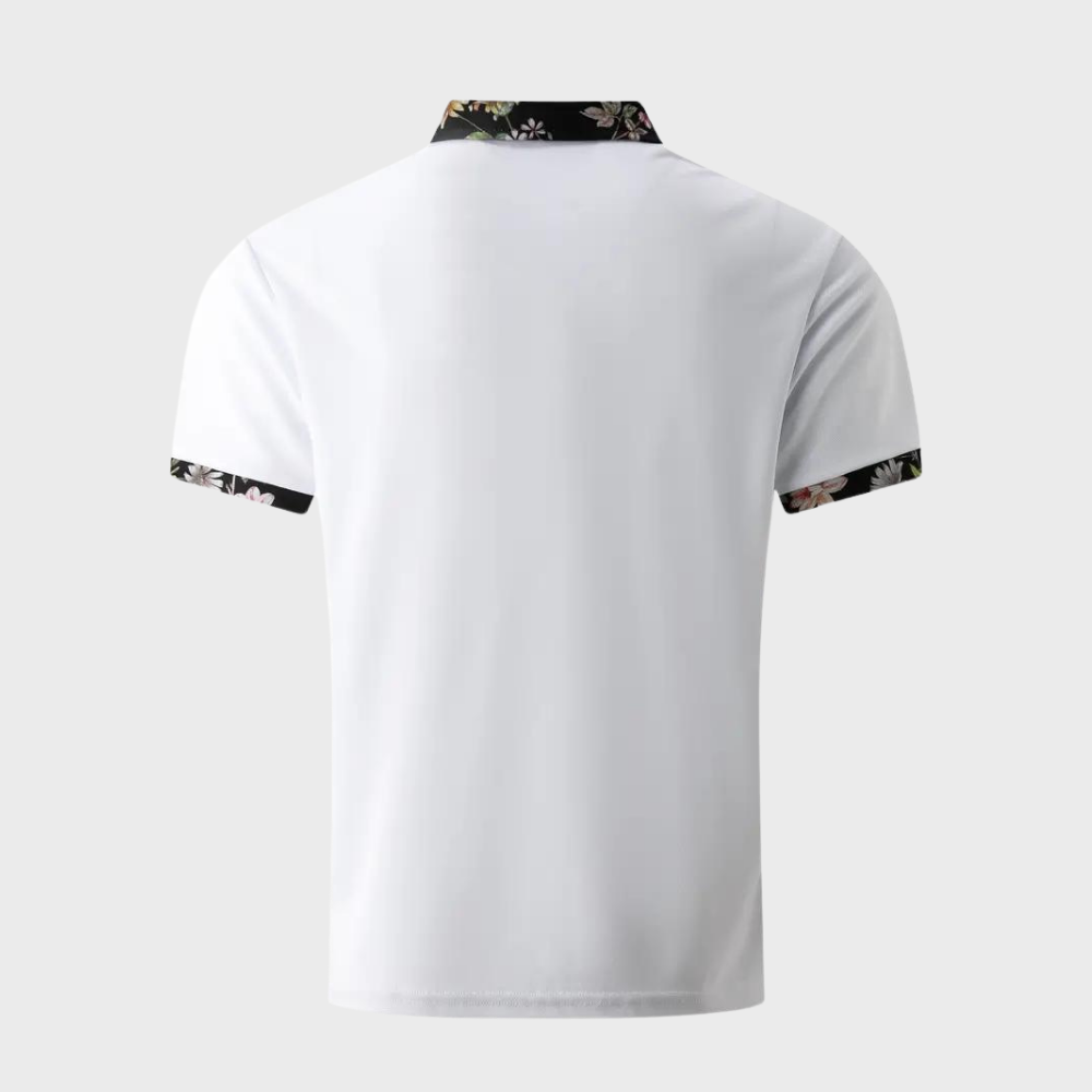 Men’s Polo Shirt - Classic Fit - Soft Breathable Fabric - Short Sleeve Casual Wear